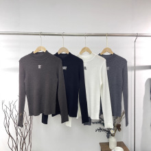 2025新款针织打底套头简潮上衣百搭毛衣同款