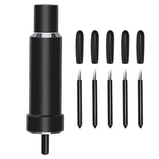 Black Roland Cutter Deep Point Cutting Blade Cuicut Deep Cutter Holder Air Cutter Shell Cutter Holder