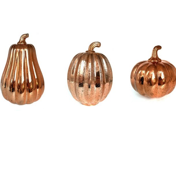 Halloween LED plástico simulado 3 piezas juego de lámparas de calabaza temporada de cosecha decoración de escritorio de Acción de Gracias