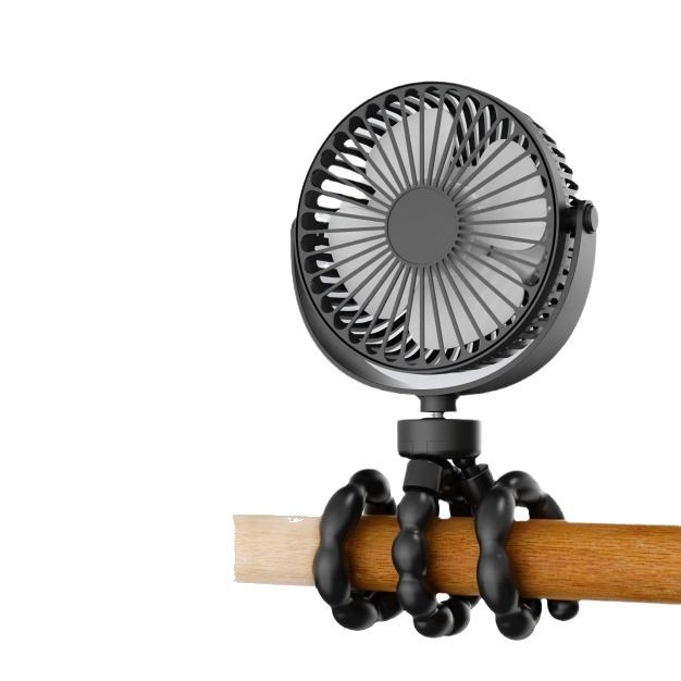 Transfronterizo de bajo costo nuevo ventilador de pulpo de 6 pulgadas cochecito de mano dormitorio de estudiantes mudo USB pequeño ventilador de escritorio