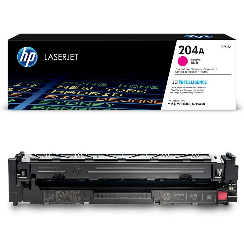 HP, genuine printer, 204A, 154A, 510A