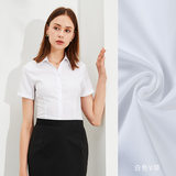 Trắng ngắn tay nữ cổ chữ V