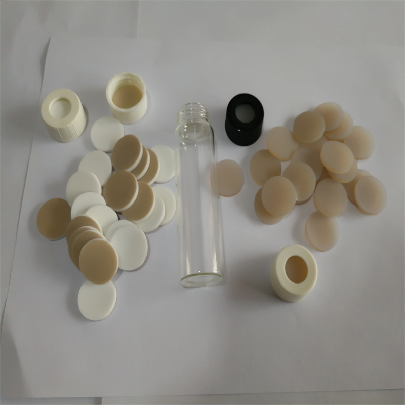 40ml吹扫瓶垫片22*3mmPTFE硅胶垫四氟硅胶垫顶空瓶密封垫片100个