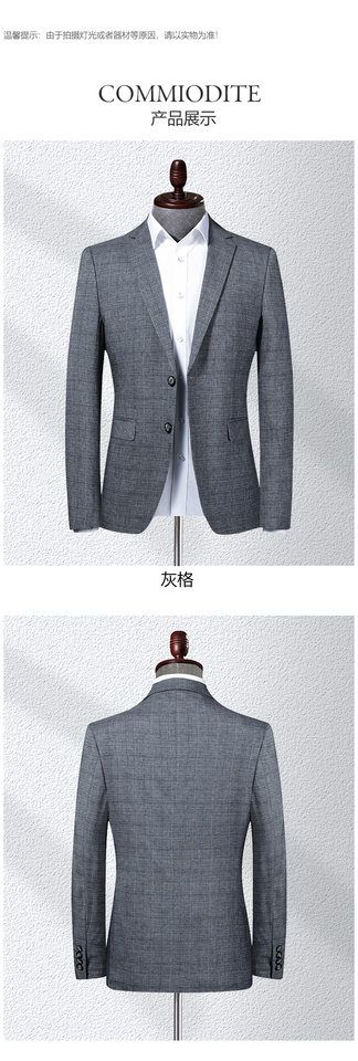 Áo vest nam dáng ôm họa tiết kẻ caro vải mỏng nhẹ — Caro Xám chi tiết 8