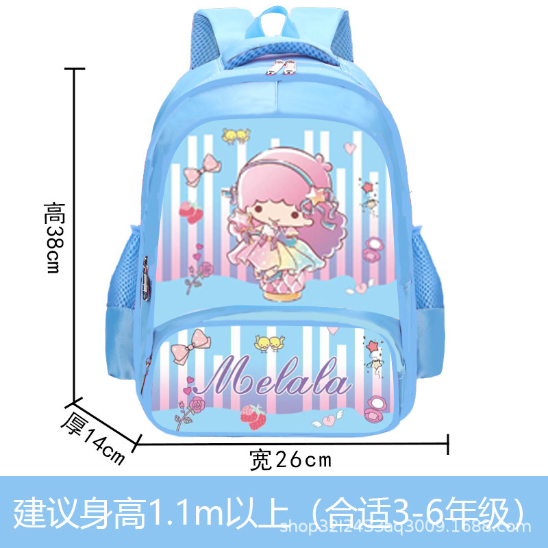 Venta caliente labubu comercio exterior mochila para niños mochila de dibujos animados para estudiantes de escuela primaria bolso de estudiante transfronterizo