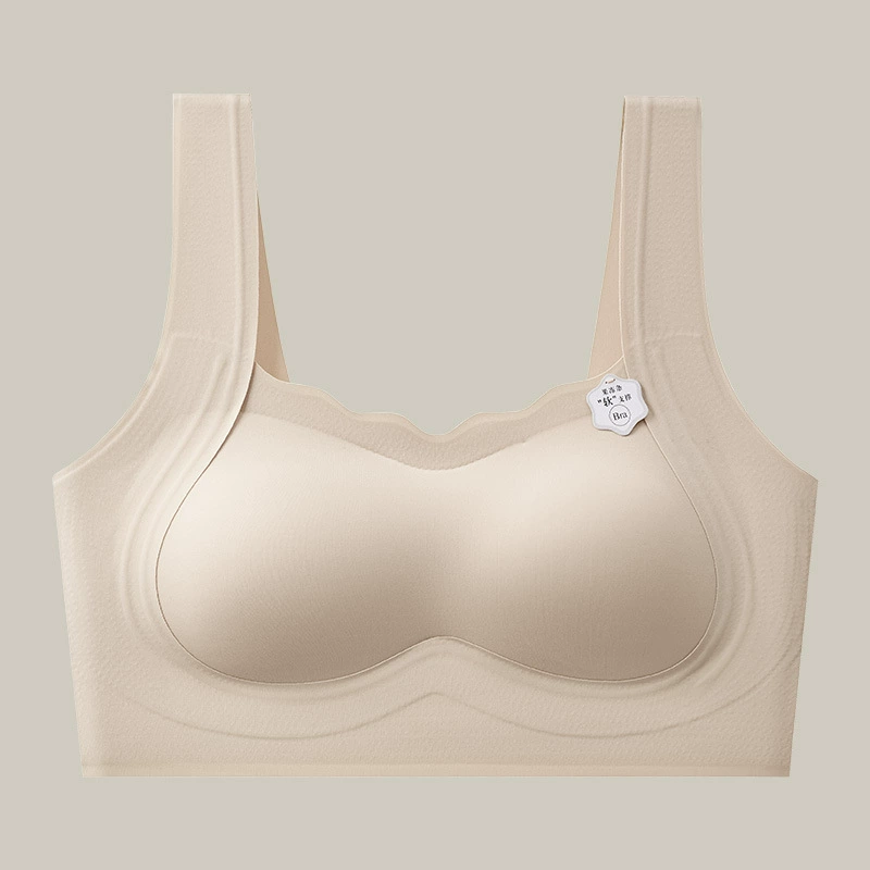 Supporting tank top, wireless bra, bra top
