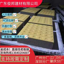广东  透水砖 道路铺设广场砖植草砖 公园砖 人行道砖 PC仿石材