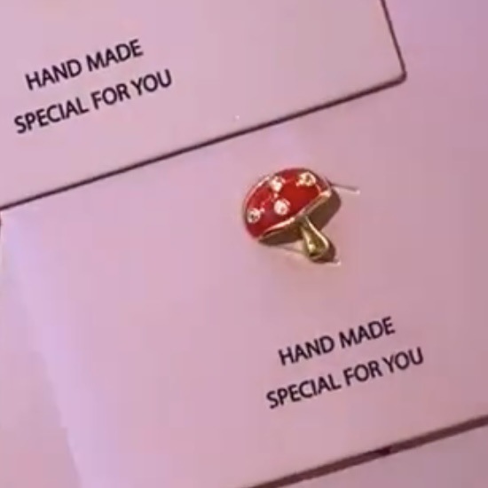 12g Weight 1 Piece Ear Cartilage Rings & Studs Cute Animal Heart Shape Copper Plating Ear Cartilage Rings & Studs