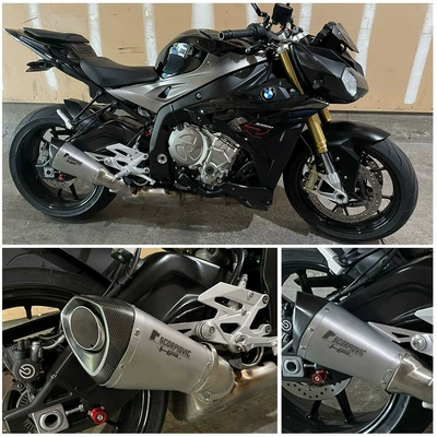 titanium alloy modified exhaust, Motorcycle exhaust pipe