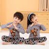 Demi-season children's set for boys, thin thermal underwear, trousers, keep warm pijama, wholesale