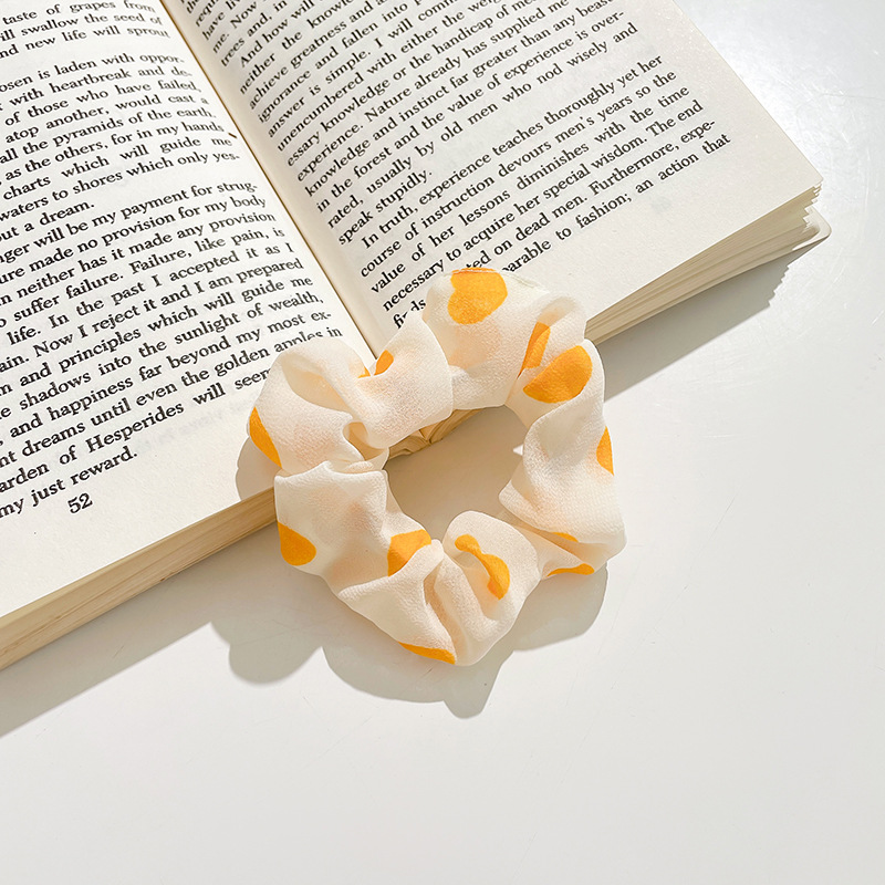 Banda de pelo de intestino grueso ins estilo coreano celebridad de Internet simple cerdo grasa salchicha banda de goma corbata femenina cabeza Corea del Sur verano JK diadema caja de cuero femenina