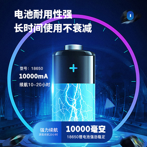 Jiadongni Brand Laser Night Fishing Light for Fishing, High Power Wild Fishing Blue and Purple Lights,  New Model Night Light Cannon