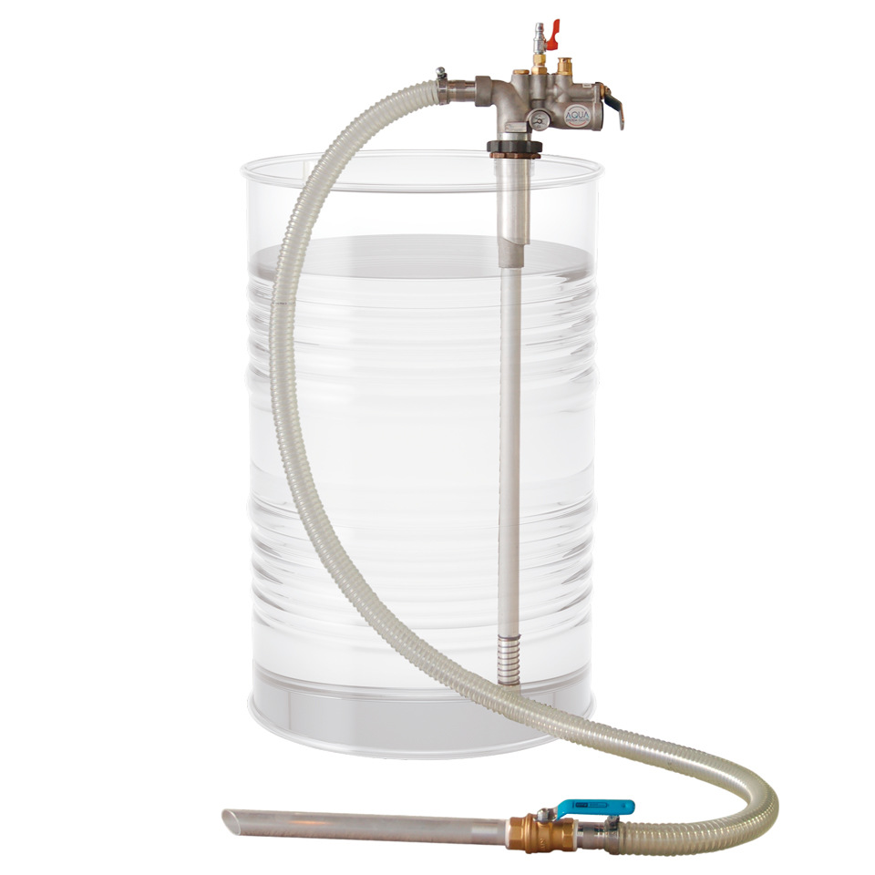 AQUA气动真空油桶泵气动插桶泵气动桶泵排出回收两用超静音APDX1