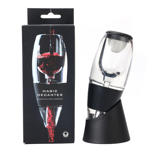 Cross-border best-selling red wine wine magic rapid decanter pourer filter splitter wholesale
