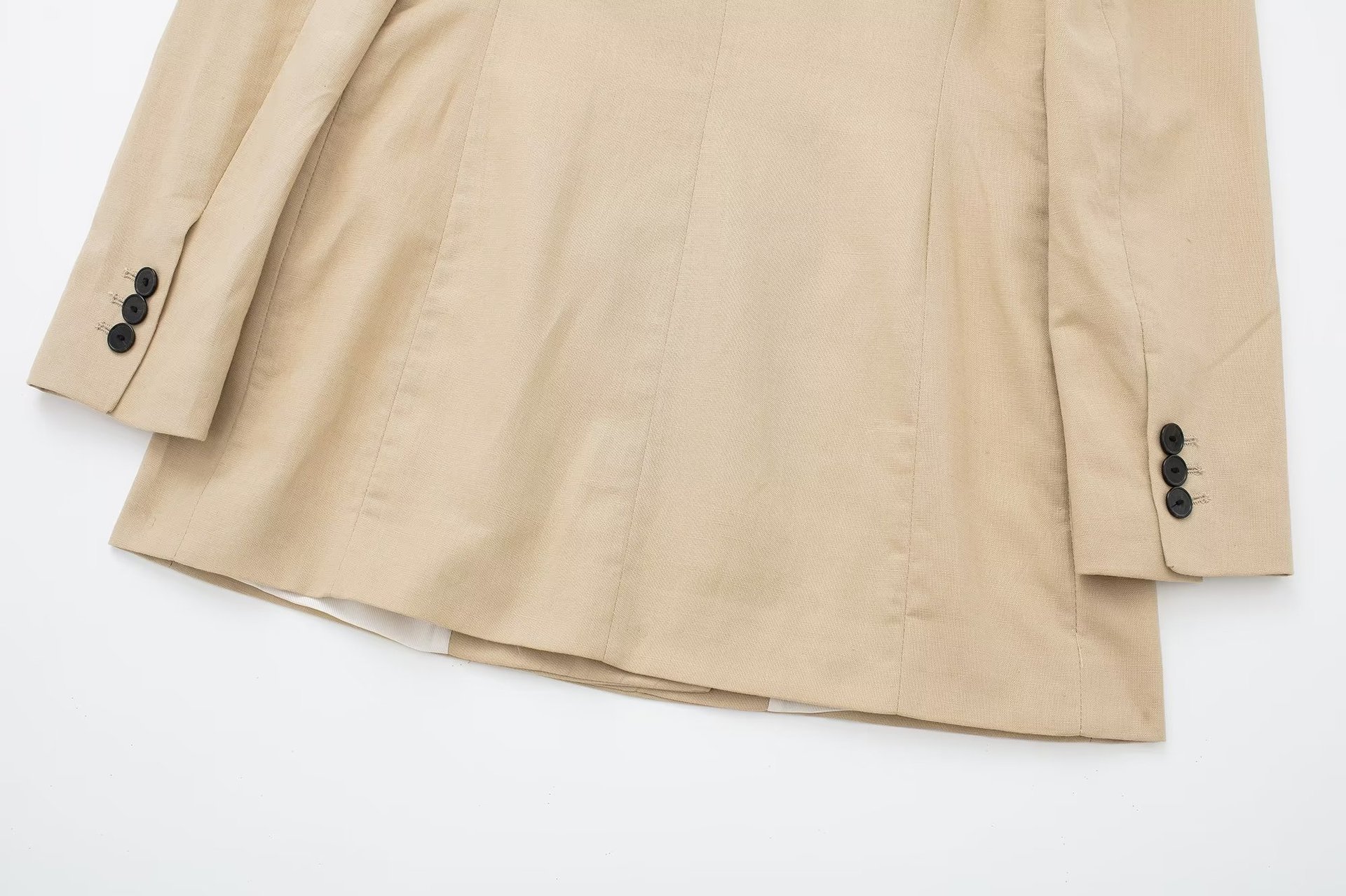 157g Weight Long Sleeve Sleeve Length Viscose fiber Fabric Type Pants Sets Sets Type 3 Pieces Set Quantity Daily Occasion Turndown Neckline Regular Fit Fit Type Solid Color Pattern Summer, Spring Season Women's Gender Business, Classic Style Style Women's Long Sleeve Blazers Business Classic Style Solid Color 102