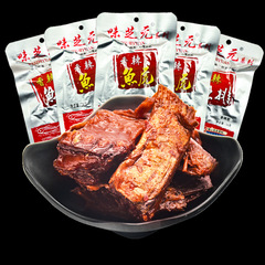 Mizhi Cuttlefish Tail Fish Slices Independent Packaging 26g/16g Spicy Fish Tails Hunan Specialty Snack Leisure Wholesale