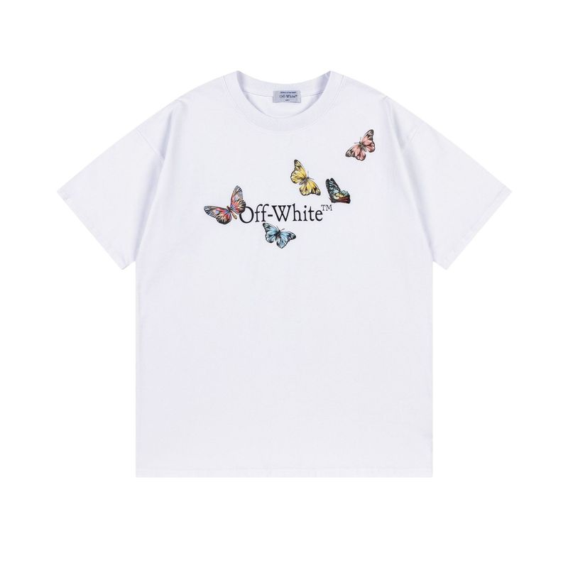 トレンディな漫画落書き油絵矢印半袖男性と女性ルーズカップル OFW 純綿半袖 Tシャツ夏 mk ゼブラ|undefined