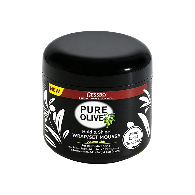 Exportación de comercio exterior Olive OIL Olive cera sólida para el cabello modelado de larga duración modelado modelado cera para el cabello al por mayor image 5