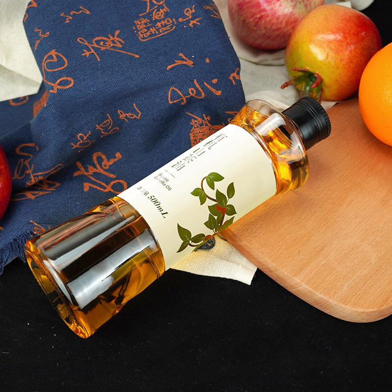 上新pet亚麻籽核桃油香油塑料瓶花生油茶油瓶500ml精品食用油瓶壶