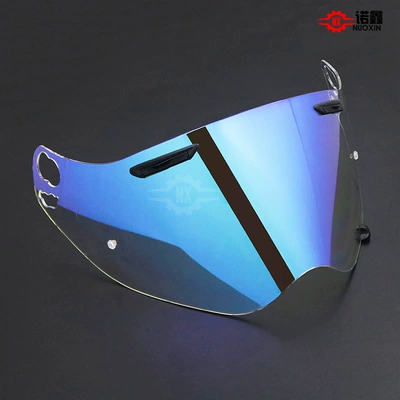 TOUR-CROSS3 Rally Helmet Lenses Anti-fog: Dəbilqə (Kaska) aksesuarları - cross3-aurora-blue