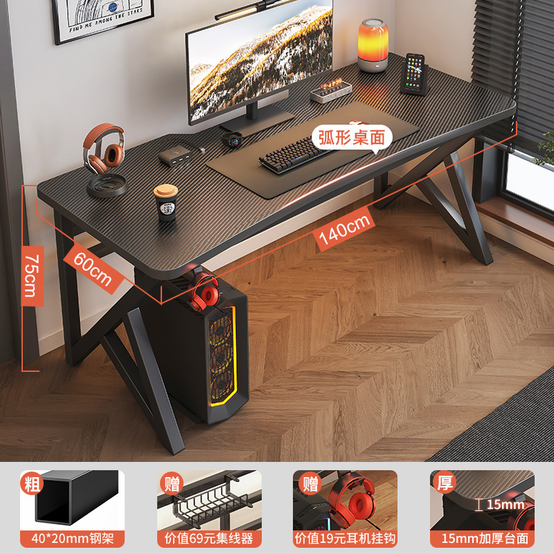 Escritorio de computadora escritorio creativo hogar mariposa escritorio simple moderno escritorio único estudiante mesa de escritura