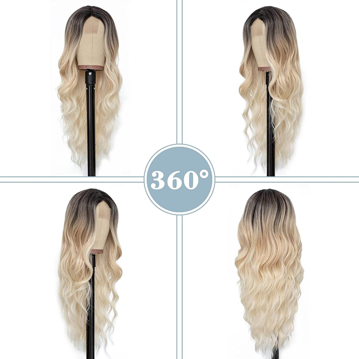 Factory direct supply spot European and American small lace medium large wave Long curly wig Long Body Wigs Factory direct supply spot European and American small lace medium large wave Long curly wig Long Body Wigs