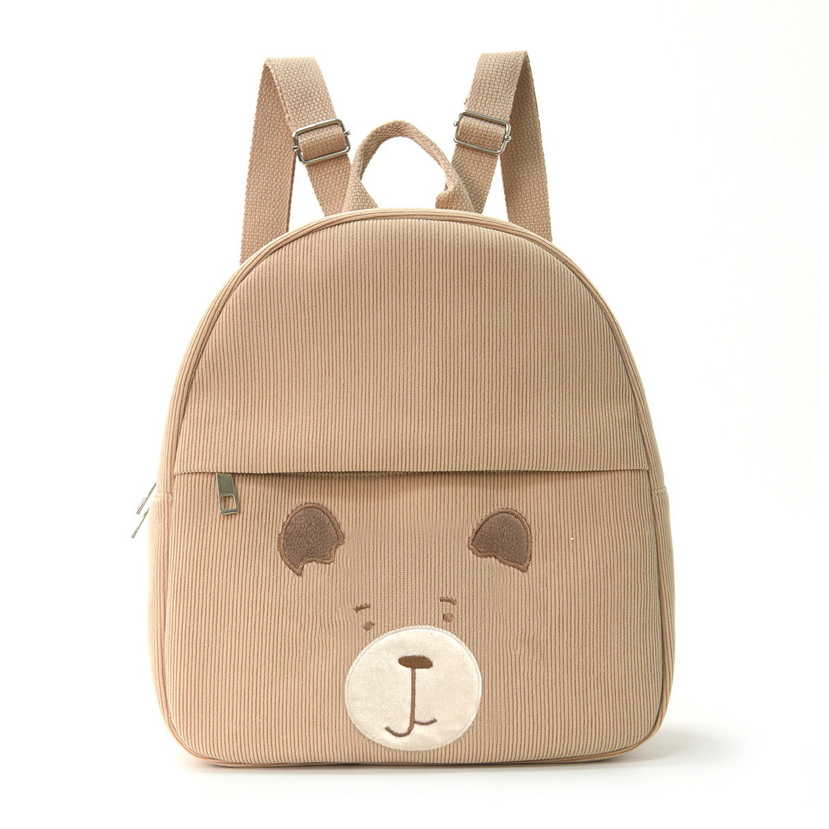 Kindergarten Hot Selling Cartoon Bear Corduroy Kidsren's Backpack Cute Baby School Bag 2025 New Style