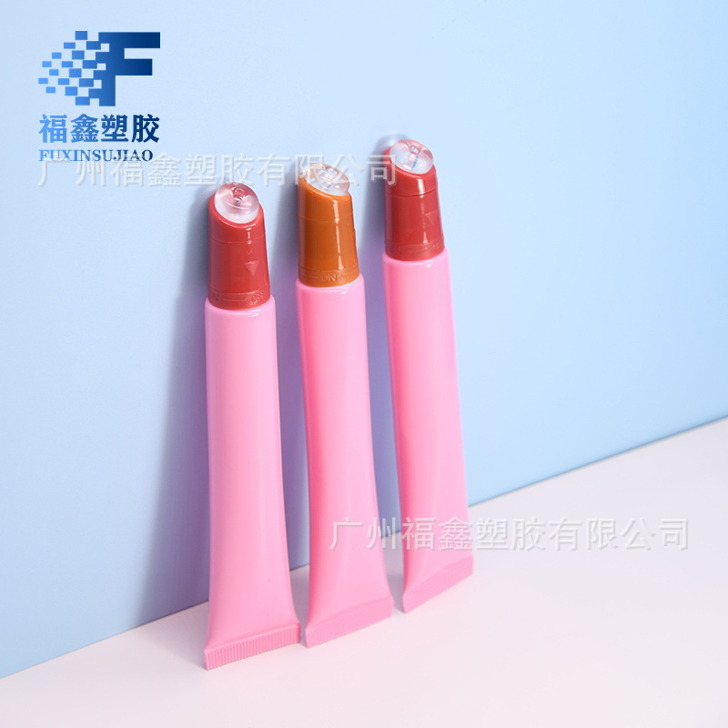 新奇特10-15ml透明硅胶软管唇部按摩软管PE管精华液软管包装