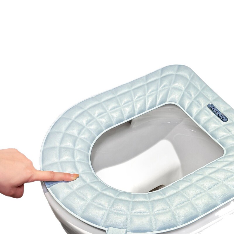 トイレマット家庭用 2025 新しい四季ユニバーサル便座カバー防水肥厚トイレ便座クッションアロマセラピー|undefined