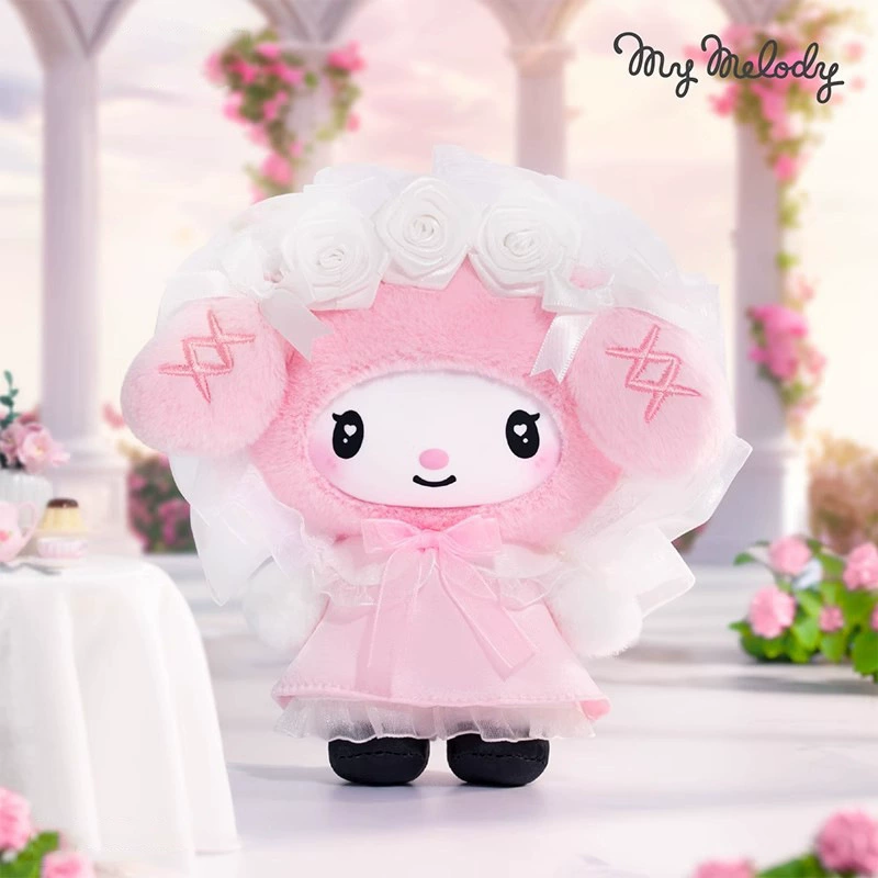 Подлинная серия Angel Garden Sanrio плюшевые подвески в виде слепого бокса модные фигуры-декоры для игрушек оптовая продажа