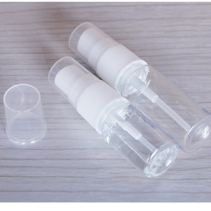 Fábrica 30ml50ml100ml botella de spray pequeña regadera maquillaje perfume sub-botella transparente botella de spray de plástico para mascotas