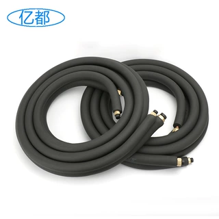 原厂现货R410免焊接成品加厚空调铜铝管1.5/2P空调制冷橡塑冷媒管