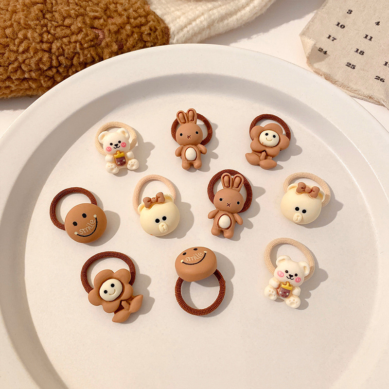 Cuerda para el cabello de atadura de bebé, diadema para el pulgar de los niños, tocado para la cabeza de bebé, cuerda para la cabeza de bebé, no daña el cabello, gomas elásticas, accesorios para el cabello de niñas