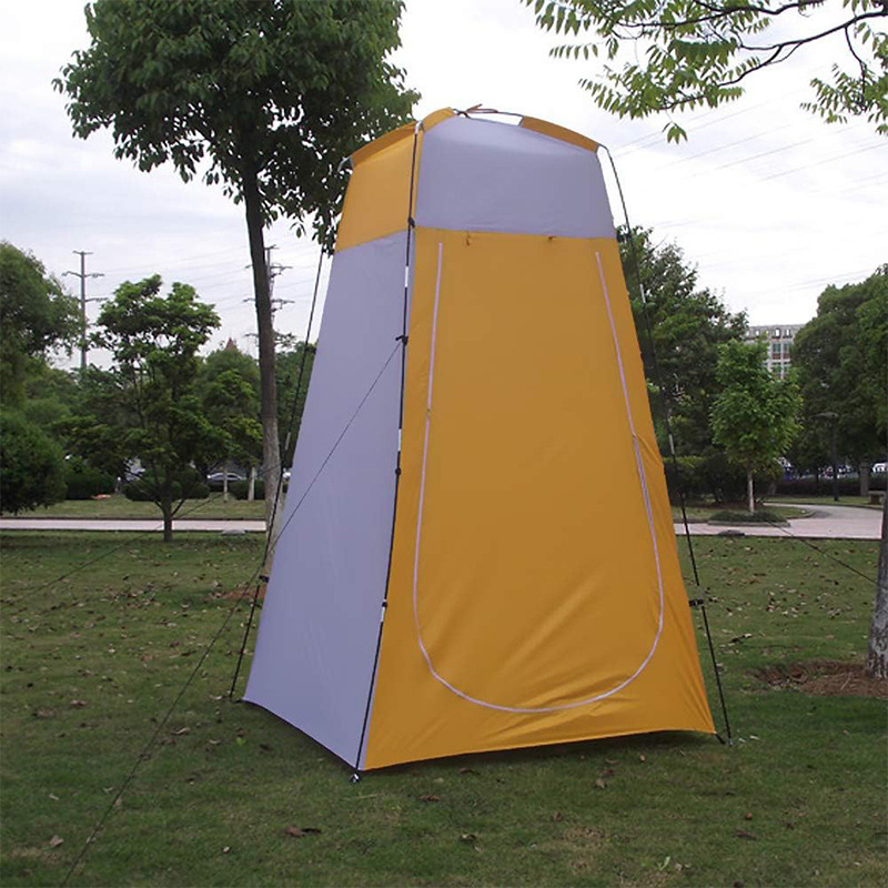 Outdoor toilet tent, portable shower and changing room, camping mobile shower cabin, fishing tent