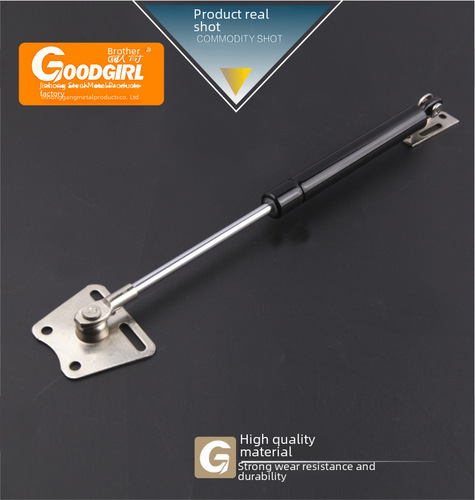 Hydraulic support rod cabinet door nitrogen gas spring pneumatic rod furniture accessories silent cushion cabinet gas support