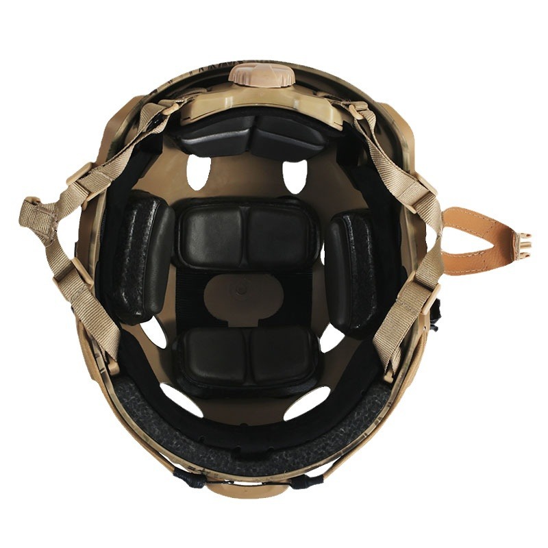 Directo de fábrica casco de agujero cuadrado RÁPIDO BJ Edición Estándar casco táctico militar fans Equipo de acción de respuesta rápida