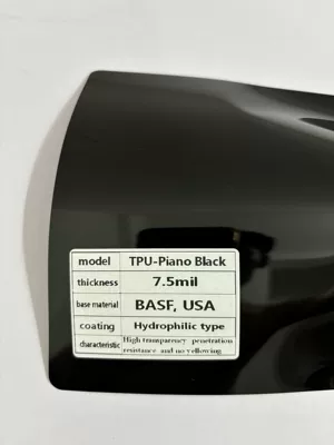 Wholesale Invisible Car Wraps, Tpu: Car clothing - grids-152m-x-15m-tpu-piano-black-basf