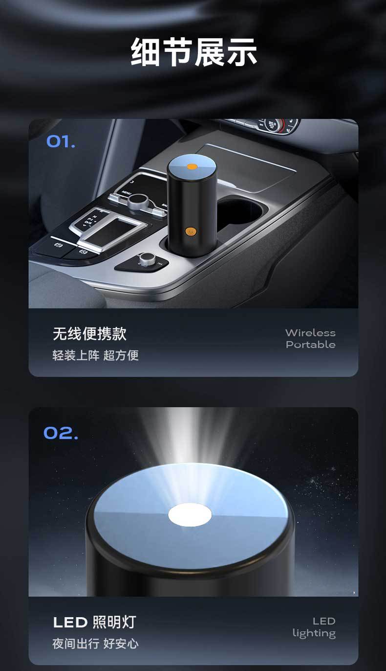 Cross-Border New Car Air Pump Portable Universal Car Tire Mechanical Handheld Air Pump Wholesale