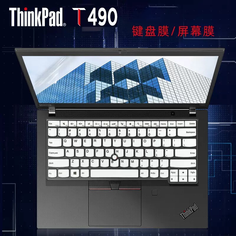 For 14 inch Lenovo ThinkPad T490 keyboard film T14 T480S keyboard protective film dust pad key position