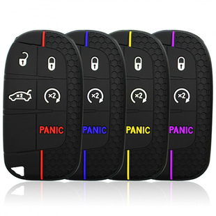 Suitable for Jeep 5-Key Key Cover Compass Free Light Grand Cherokee Grand Commander Car Key Cover Case