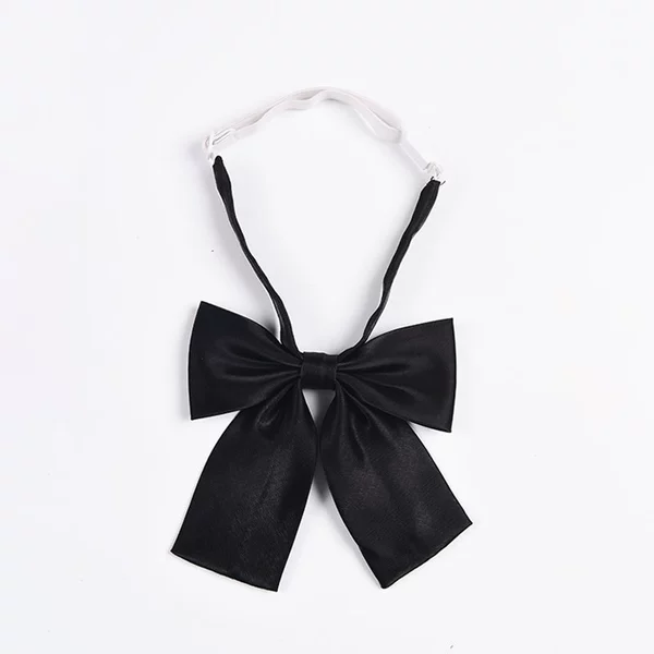 ↤↤↤Black glossy boxer bow tie↦↦↦