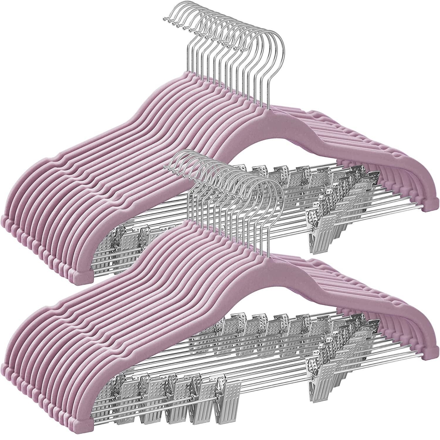 42cm 라이트 퍼플/아연 도금 후크
