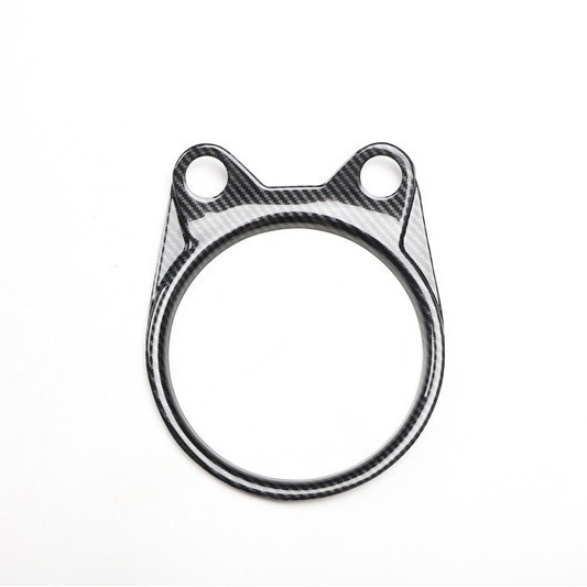 Modificación de Ventilación de Aire de Fibra de Carbono para Automóvil Modelo 370Z 08-19, con Marco de Palanca de Cambios Interior de Madera de Melocotón, en Existencia para Entrega Inmediata