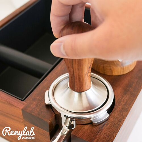 Coffee powder press Red Guibao thread hammer stainless steel powder hammer Italian coffee machine filling cloth powder press powder hammer
