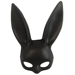 Bunny Girl A-Me Rabbit Ears KTV Bar Nightclub Ball Halloween Party Costume Half-Face Mask