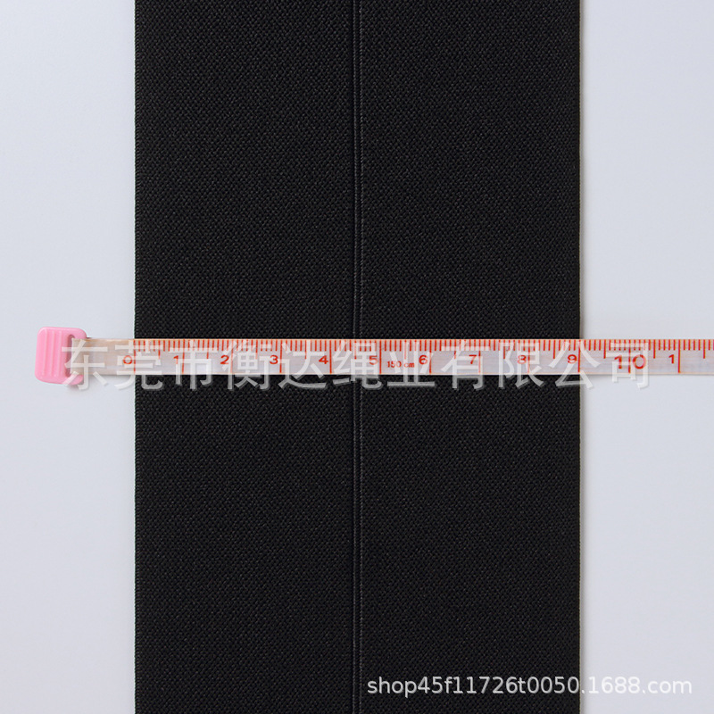 Stock 4 - 10cm color blanco y negro de nylon doblado cinturón elástico vestido de mujer cinturón elástico accesorios