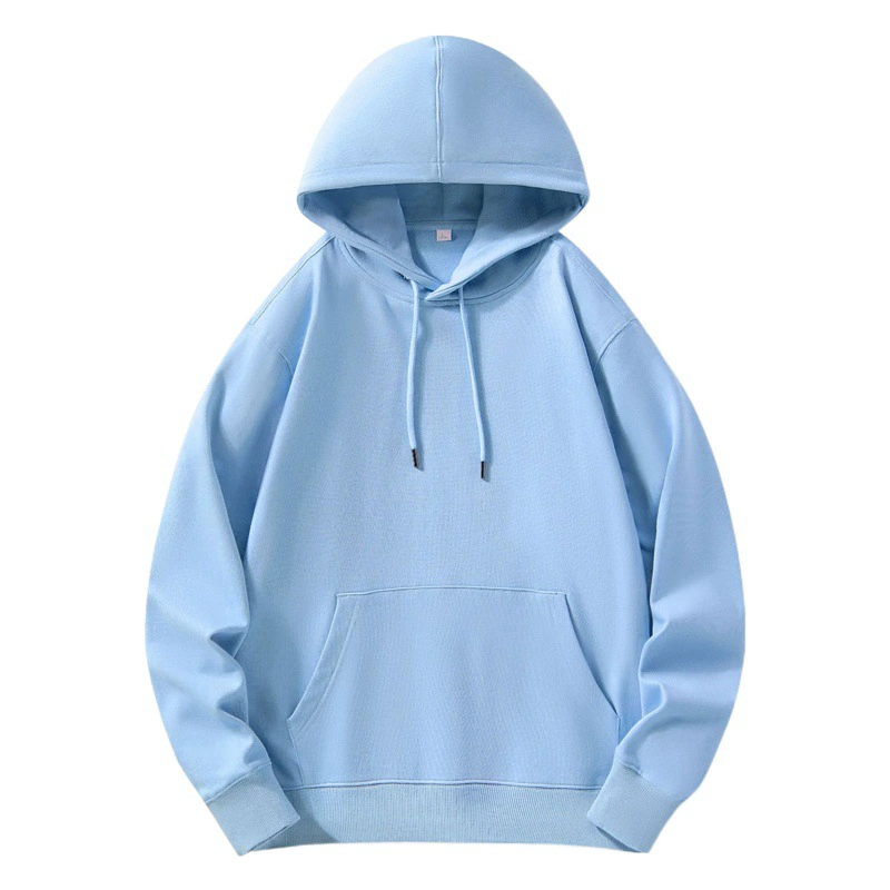 Осенняя и зимняя тяжелая свободная рекламная рубашка с круглым вырезом