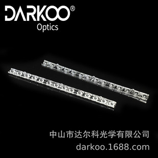Street lamp lens led linear light lens high light transmission accessories pmma plastic manufacturers wholesale
