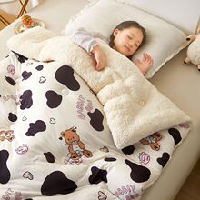 儿童被子婴儿棉被秋冬加厚宝宝幼儿园午睡小被子春秋盖毯冬季被芯