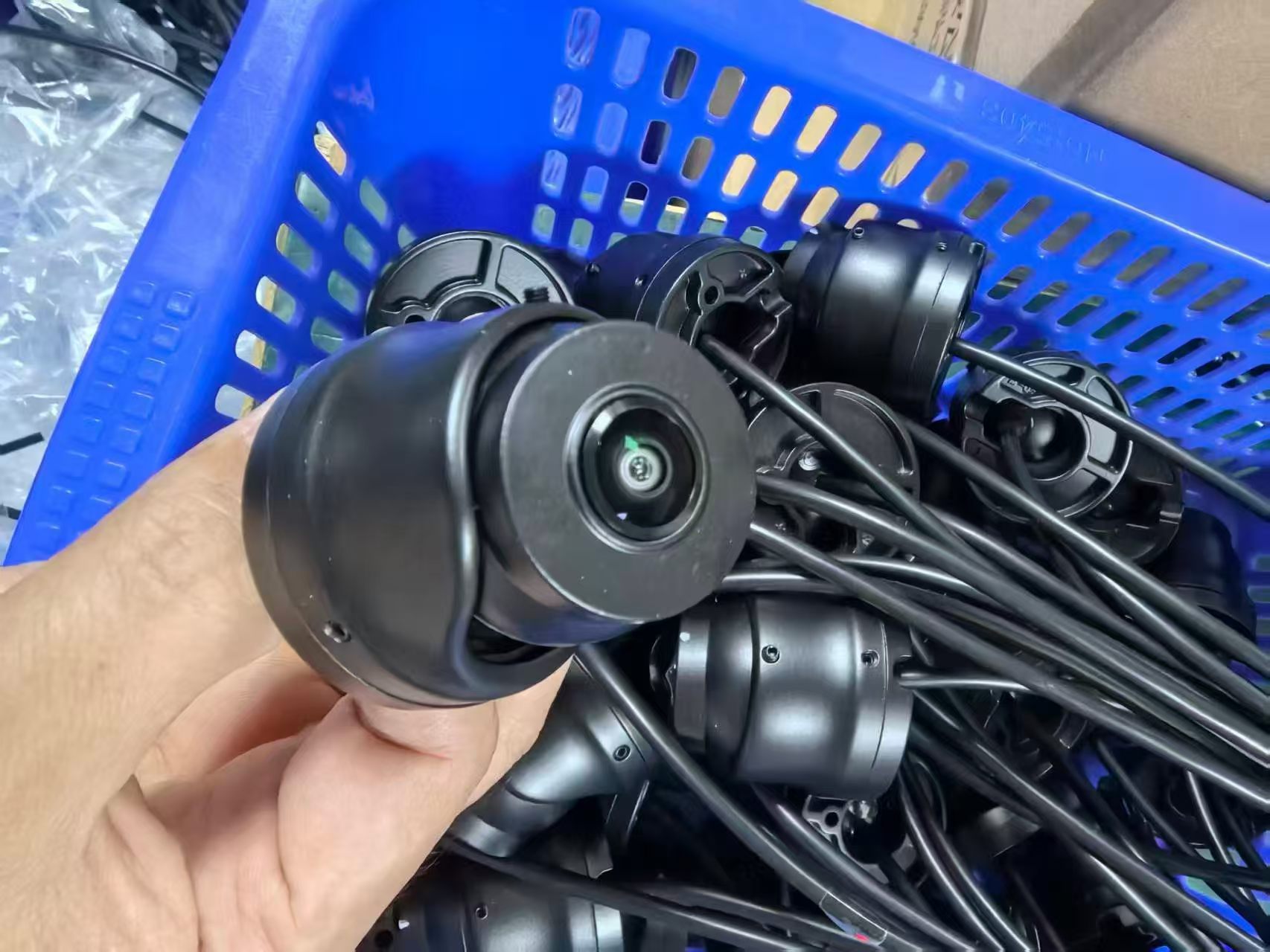 360-degree adjustable mini car rearview camera AHD1080p high-definition camera